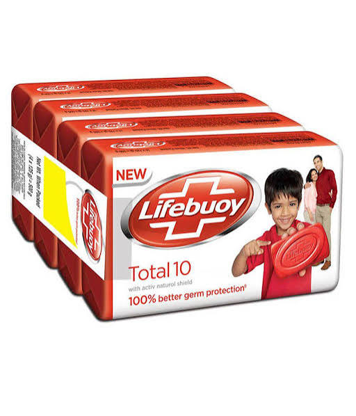LIGEBUOY SILVER SHIELD SOAP (75gm × 4 )